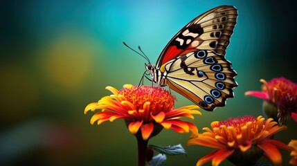 Butterfly on a flower