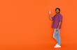 © Prostock-studio - Happy indian guy in casual showing okay, copy space