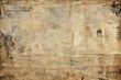 © Parvez - Newspaper paper grunge vintage old aged texture background