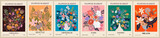 Fototapeta Londyn - Set of abstract Flower Market posters. Trendy botanical wall arts with floral design in bright colors. Modern naive groovy funky interior decorations, paintings. Vector art illustration.