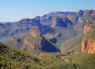 Canvas Print - The Blyde River Canyon