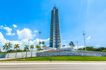 Wall Mural - Jose Marti Memorial. The Plaza de la Revolucion (