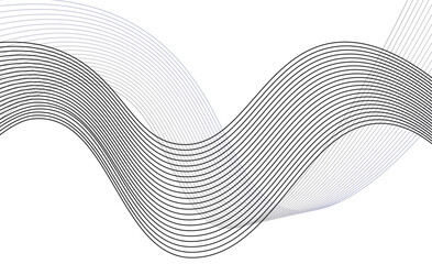 Poster - abstract, wavy, flowing, monochromatic, minimalist, dynamic, generative, parametric, digital art