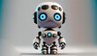 © Goma - 3d  Cute Robot doll
