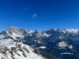 Fototapeta Góry - Mountains in the snow