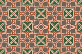 Fototapeta Kuchnia - Abstract ethnic rug ornamental seamless pattern.Perfect for fashion, textile design, cute themed fabric, on wall paper, wrapping paper and home decor.