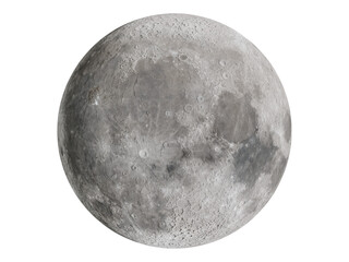Wall Mural - the full moon that lights up surface phases.