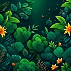 leaf plant nature background