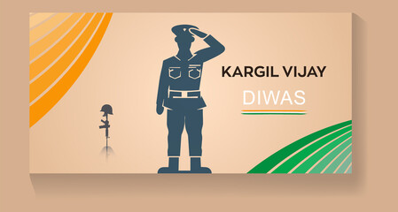 Kargil Vijayillustration of an abstract concept for Kargil Vijay Diwas banner or illustration of silhouettes of soldiers abstract concept for Kargil Vijay Diwas, banner poster 26.