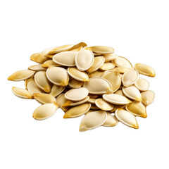 Pumpkin seeds isolated