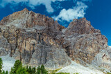 Fototapeta Natura - Picturesque mountain landscape in Dolomite Alps, Italy