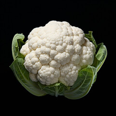 Wall Mural - cauliflower isolated on white background