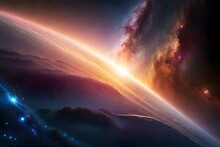 Sunrise In The Space