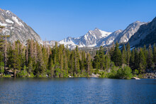 Sherwin Lakes In The Sierra Nevada Mountains Above Mammoth Lakes, California
