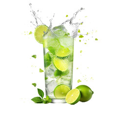 Poster - Mojito cocktail spray