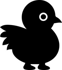 Poster - baby hen icon 1