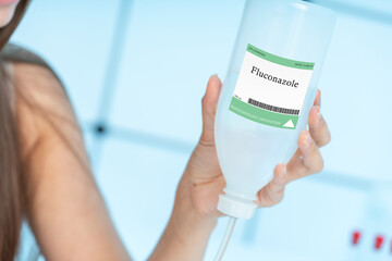 Sticker - Fluconazole Intravenous Solution