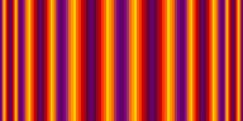 Poster - An orange-purple pattern of vertical lines running one after the other like a gradient. Repeating pattern.