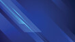 © Nonot - Abtract Blue Background Modern Geometric Shape and Light Lines. Dynamic Shape Composition. Vector Illustration