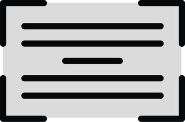 Poster - Frame barcode icon outline vector. Qr code. Scan qrcode color flat