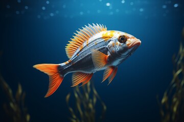 fresh water fish, Generative AI