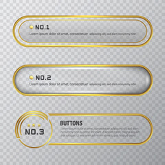 Wall Mural - Button web price table pack on background color black 29