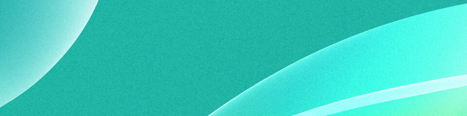 Green blue turquoise fluid waves gradient background. Silk satin. Drapery, curtain. Folds. Shiny fabric. Glow glitter neon electric light metallic. Line stripe. Wide web banner.