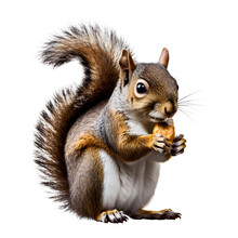 Eastern Grey Squirrel Eat Nut, Hold Nut, Eastern Grey Squirrel Hold A Glass Beer, Transparent Background Background