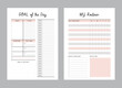 © YingYing - set 2 of Goal planner.