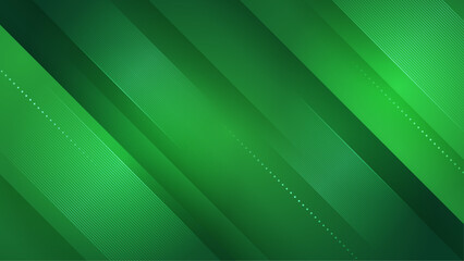 Modern green wave curve abstract presentation background. Vector illustration design for presentation, banner, cover, web, flyer, card, poster, wallpaper, texture, slide, magazine, and powerpoint.