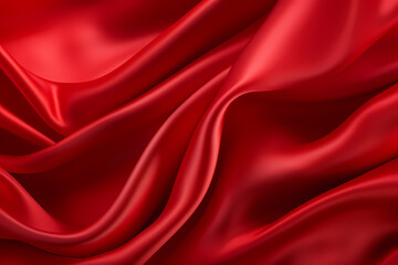 Red silk background