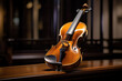 © HiroSund - beautiful luxury violin, Generative AI