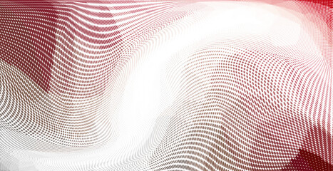 Wall Mural - Multicolor halftone polygonal pattern. Vector background