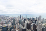Fototapeta  - Downtown Chicago as seen from the top of Willis Tower