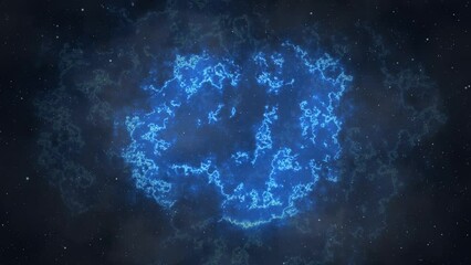 Wall Mural - universe, planets nebula cloud background. moving traveling through star fields in space. milky way 