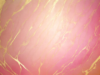 Pink Marble Background with Golden Lines. Pink and Golden texture Glowing Background.