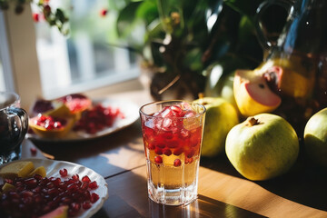 juice and fruits