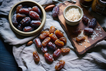 Low-sugar desserts made with natural sweeteners like dates or maple syrup. 