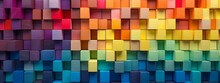Stacked Multi-Colored Wooden Blocks