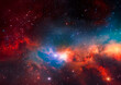 © Karo - Deep, space galaxy background. Astronomical background. Starry sky.