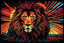 Lionhearted: A Stunning Vector Illustration