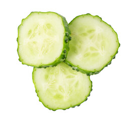 Wall Mural - Cucumber isolated. png file