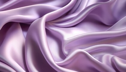 Soft and delicate lilac silk fabric texture background