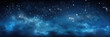 Wide blue nebula starry sky technology sci-fi background material