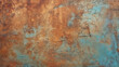 © Mukhlesur - Seamless rusted copper metal patina texture background. Generative Ai