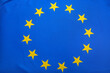 © Pixel-Shot - Flag of European Union as background, closeup
