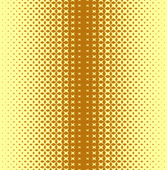  Halftone pattern with rhombuses and stars. Abstract geometric gradient background. Vector illustration.