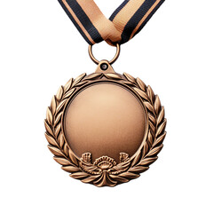 medal. isolated object, transparent background