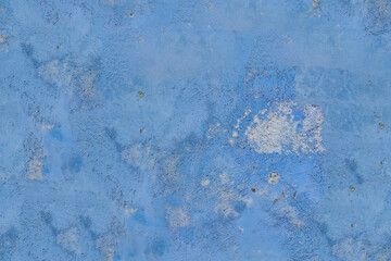 Wall Mural - Kachelbare Textur einer blauen Wandstruktur