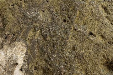 Sticker - Closeup view of rock on the cliff face